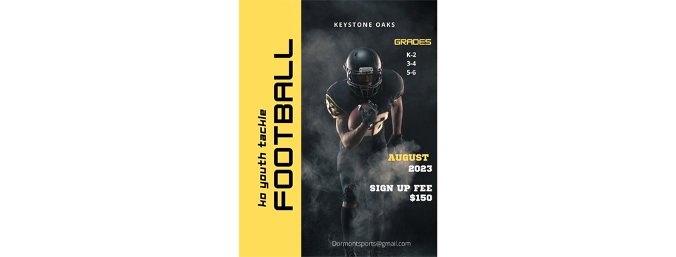 Register for Flag Football - starts in August!