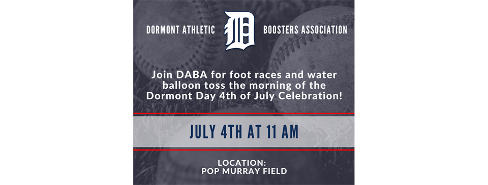 DABA Dormont Day Foot Races/Water Balloon Toss