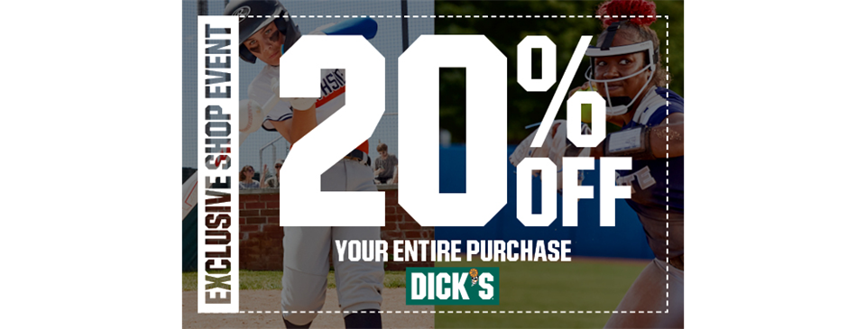 Dick's Fall Discount Weekend 8/15 - 8/18