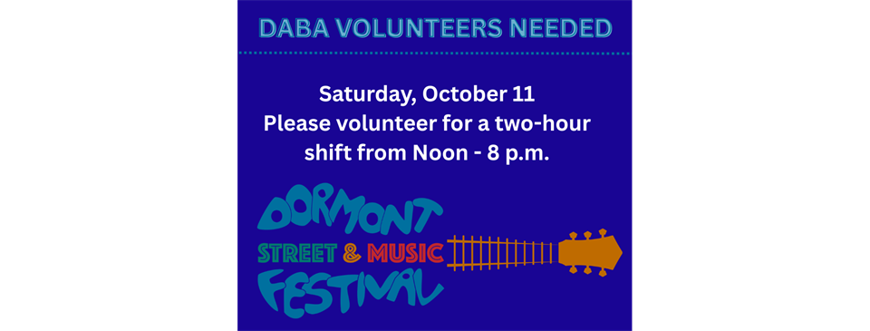 Join DABA at the 2025 Dormont Street & Music Festival!