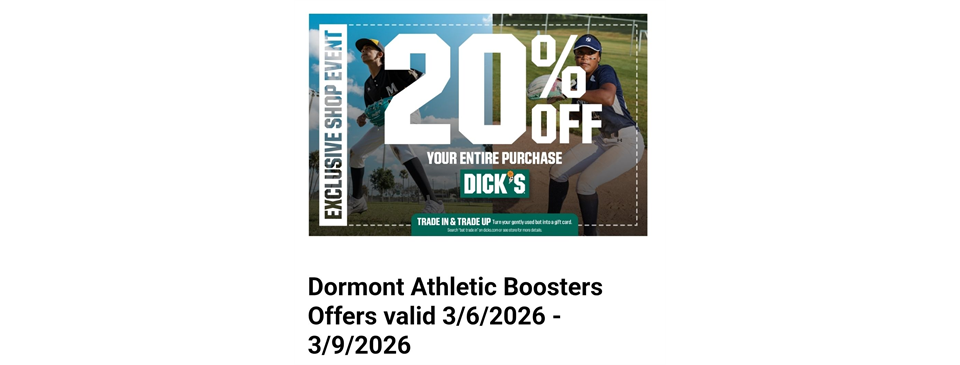 Dick's Discount Weekend - 3/6 - 3/9